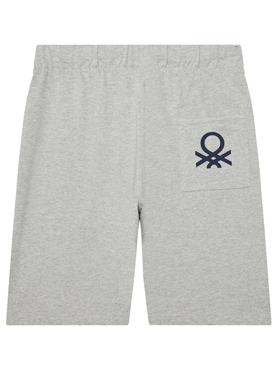 United Colors Of Benetton United Colors Of Benetton Szorty sportowe 3BL0C903L Szary Regular Fit