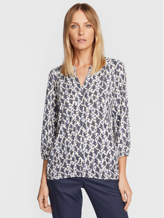 Olsen Bluză Clara 11104358 Albastru Relaxed Fit