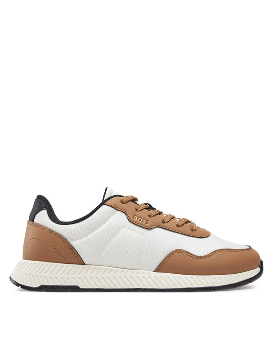 BOSS Sneakersy Titanium Runn 50536481 Biela