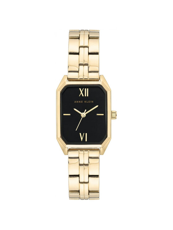 Anne Klein Anne Klein Zegarek AK-3774BKGB Złoty
