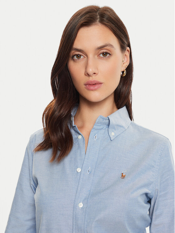 Polo Ralph Lauren Polo Ralph Lauren Cămașă 211941520001 Albastru Slim Fit