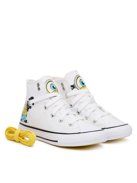 Converse Converse Plátenky Converse x Minions Chuck Taylor All Star A21405C Biela