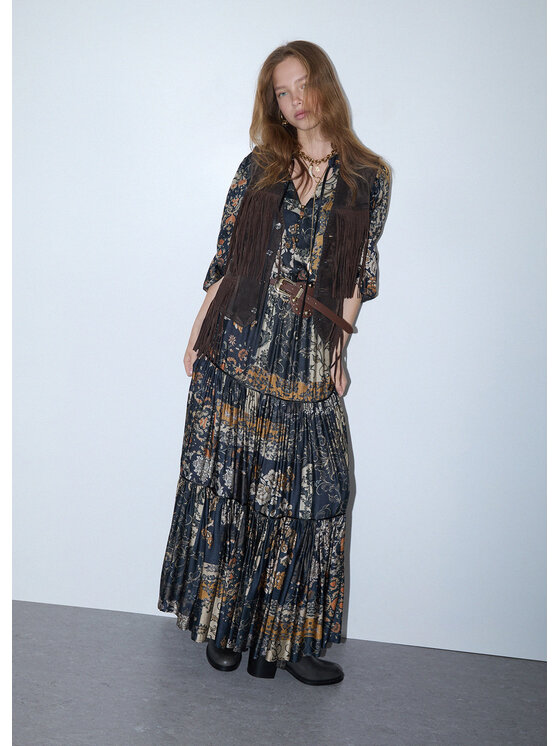 Liu Jo Liu Jo Gonna maxi WF6207TS061L9156 Multicolore Regular Fit