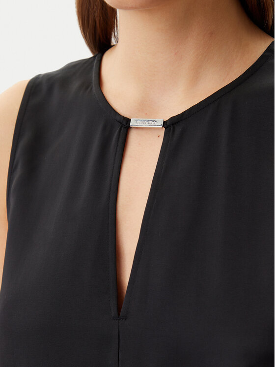 Calvin Klein Calvin Klein Marškinėliai K20K208190 Juoda Regular Fit