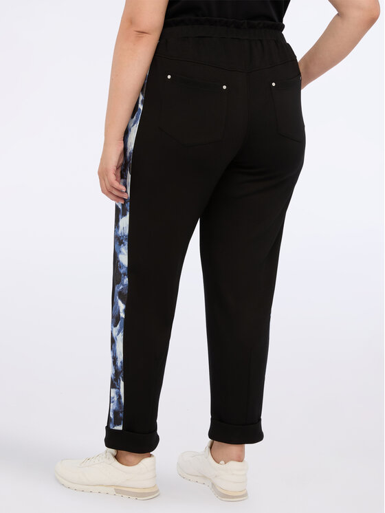 Fiorella Rubino Fiorella Rubino Spodnie materiałowe P844L002254N033 Czarny Regular Fit