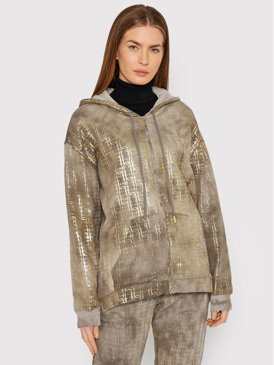 PINKO Pinko Світшот UNIQUENESS Navigare 1Q1094 Y7PA Зелений Regular Fit