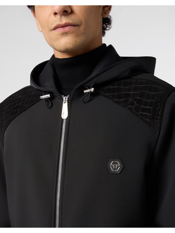 PHILIPP PLEIN PHILIPP PLEIN Kurtka puchowa 31284 Czarny Regular Fit