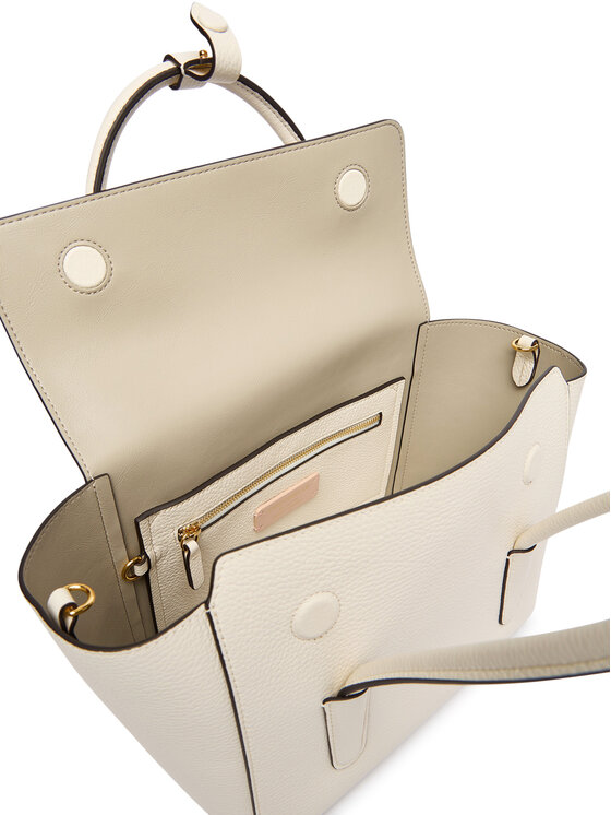 Coccinelle Coccinelle Handtasche T8A Coccinelledouble Beat E1 T8A 18 02 01 Écru