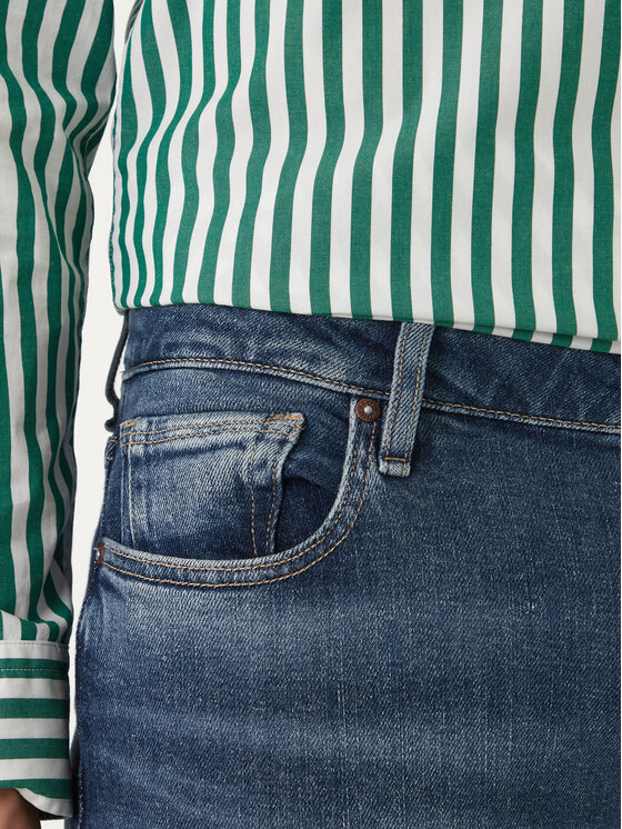 Guess Guess Džinsi M2YAN1 D4Q42 Zils Skinny Fit