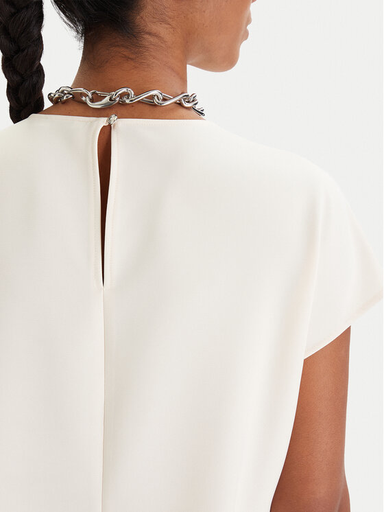 Patrizia Pepe Patrizia Pepe Särkpluus 8C0848/A701-W409 Ekrüüvärv Regular Fit