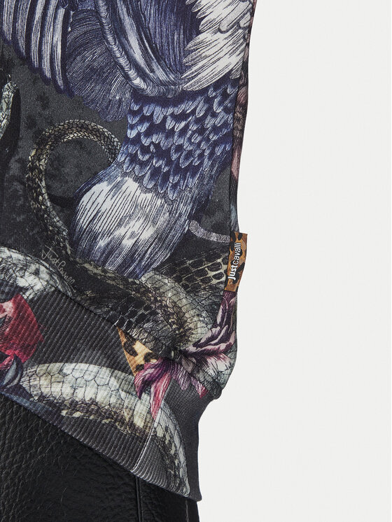 Just Cavalli Just Cavalli Суитшърт 81PAIE23 CF102 Сив Regular Fit