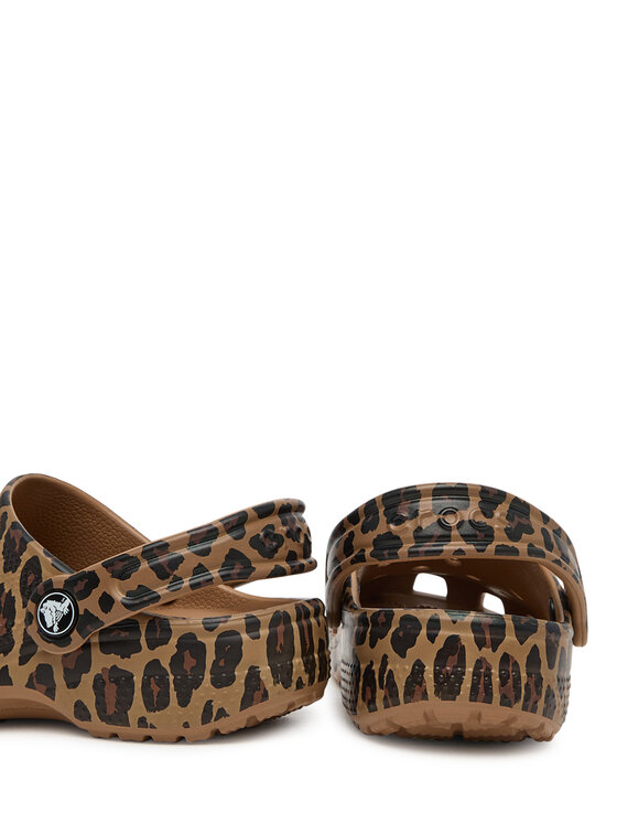 Crocs Crocs Шльопанці Classic Animal Clog 211881 Коричневий