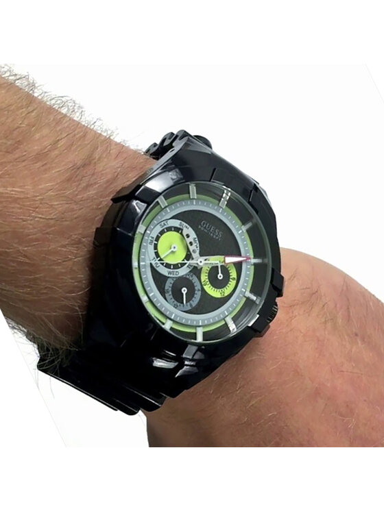 Guess Guess Ρολόι W11171G1 Μαύρο
