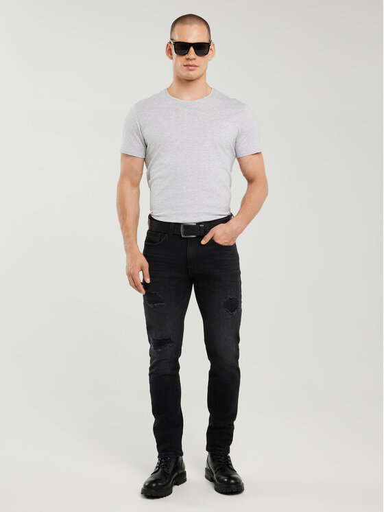 BIG STAR BIG STAR T-Shirt BASIC Szary Basic Fit
