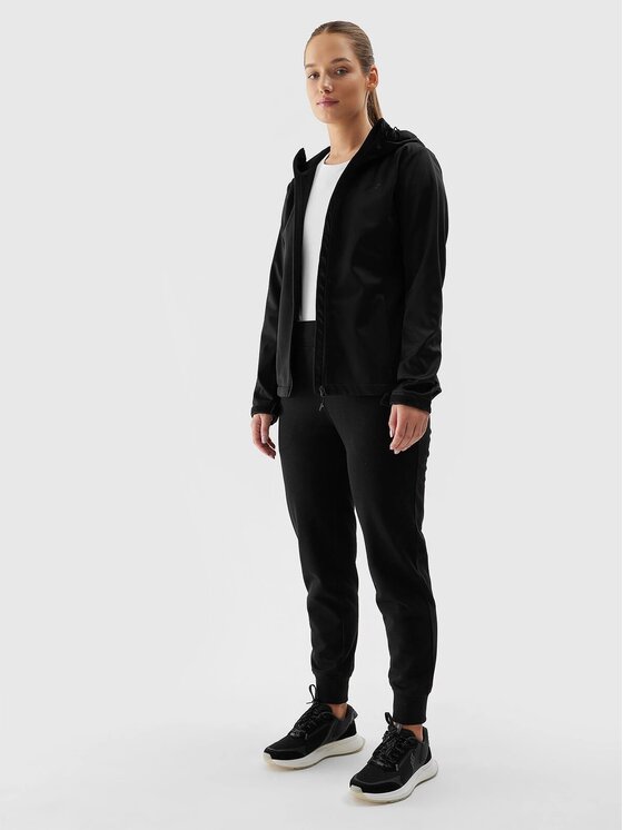 4F 4F Giacca softshell 4FWSS24TSOFF215-20S Nero Regular Fit