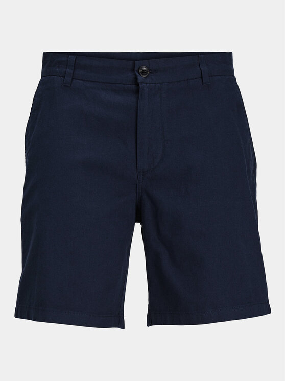Jack & Jones Jack & Jones Bavlnené šortky Stace 12248627 Tmavomodrá Tapered Fit