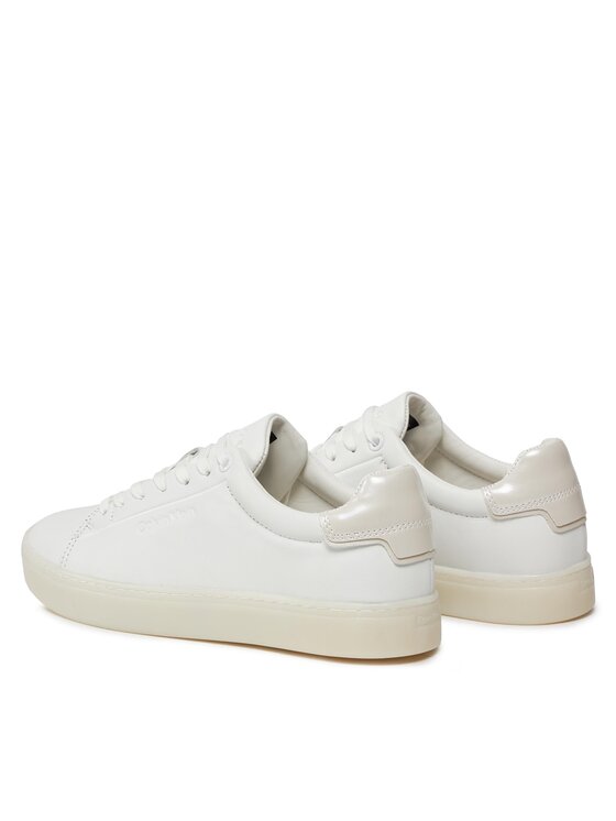 Calvin Klein Calvin Klein Superge Cupsole Lace Up Pearl HW0HW01897 Bela