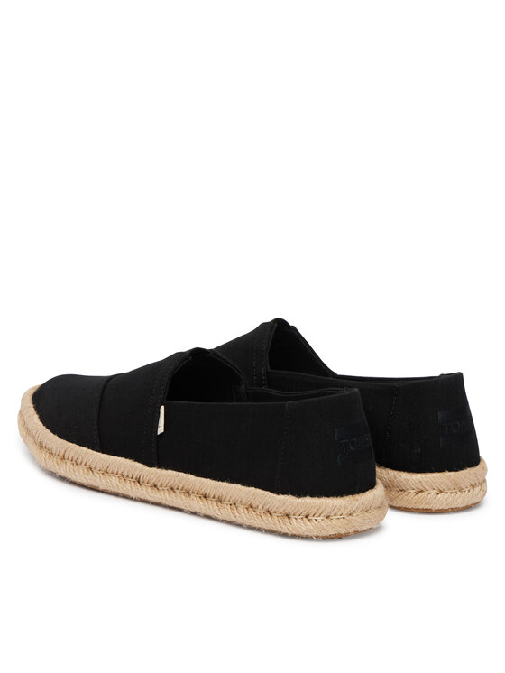 Toms Toms Еспадрильї Alpargata Rope 2.0 10020687 Чорний