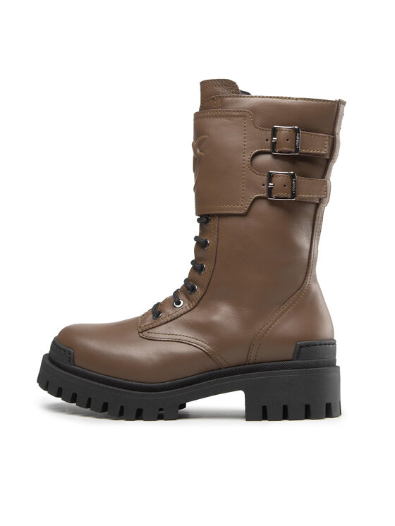 PINKO Pinko Pohodni čevlji Cumino Boot 1H2135 A072 Rjava