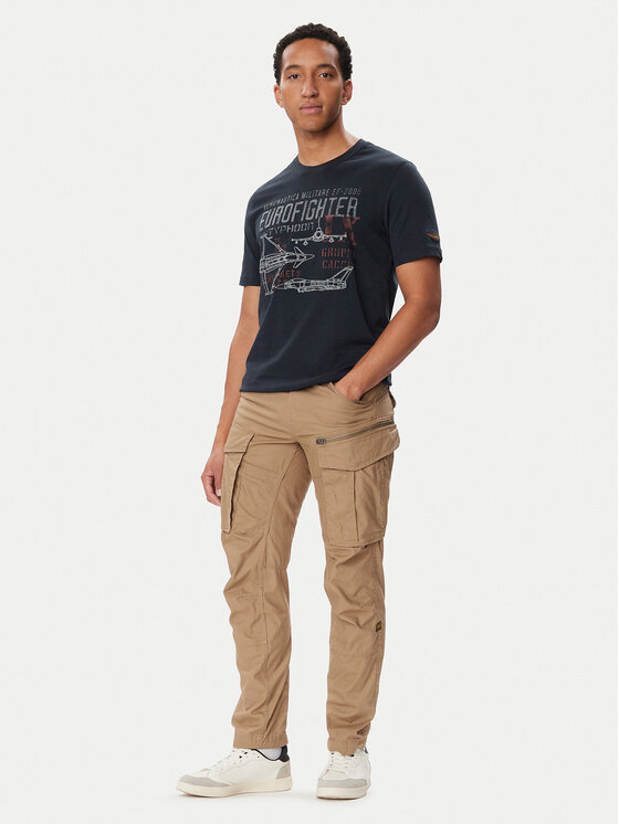 Aeronautica Militare Aeronautica Militare T-shirt 262TS2585UJ00750 Blu scuro Regular Fit