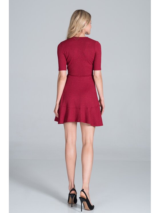FIGL FIGLFIGL Vestito M821 Rosso Regular Fit