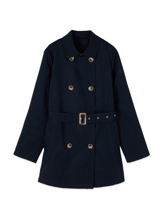 Oltre Oltre Cappotto invernale 0047R100538N034 Blu Slim Fit