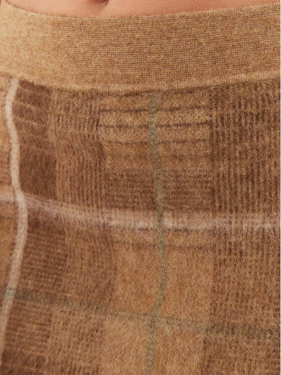 Polo Ralph Lauren Polo Ralph Lauren Mini sijonas 211910476001 Smėlio Regular Fit