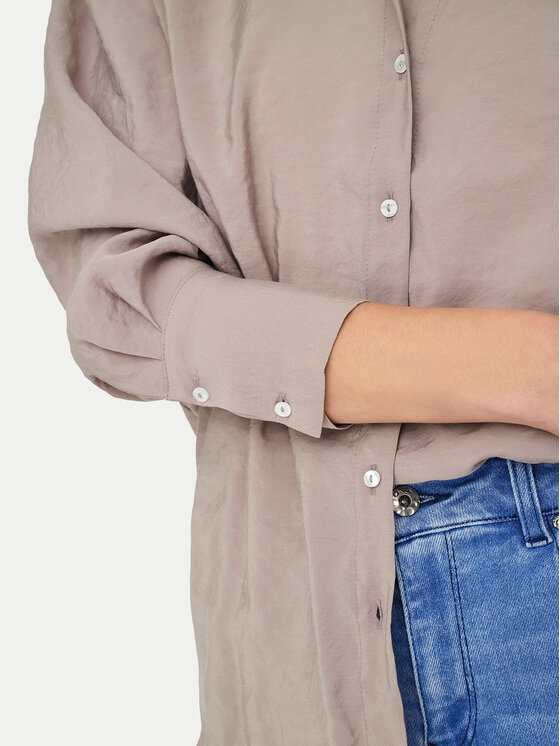 ONLY ONLY Košile Zazima 15272523 Světle béžová Regular Fit