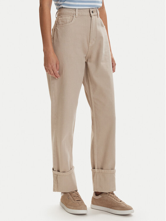 ONLY Blugi Everly 15364368 Bej Straight Fit