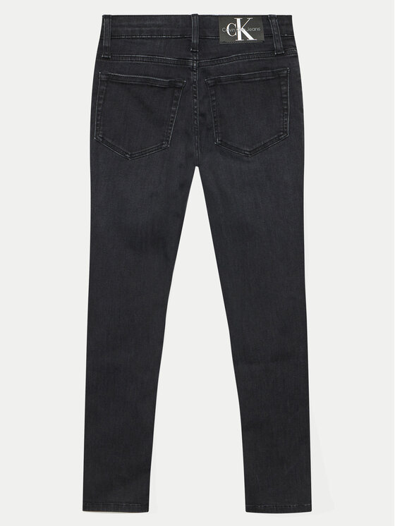 Calvin Klein Jeans Calvin Klein Jeans Jeans hlače Ess IB0IB02110 Črna Slim Fit
