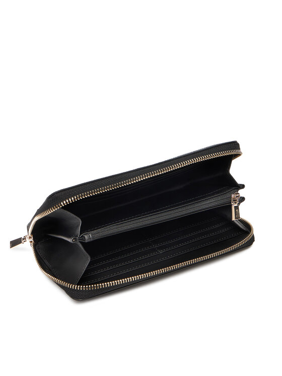 Guess Guess Μεγάλο Πορτοφόλι Γυναικείο Laurell II Slg SWOS74 59146 Μαύρο