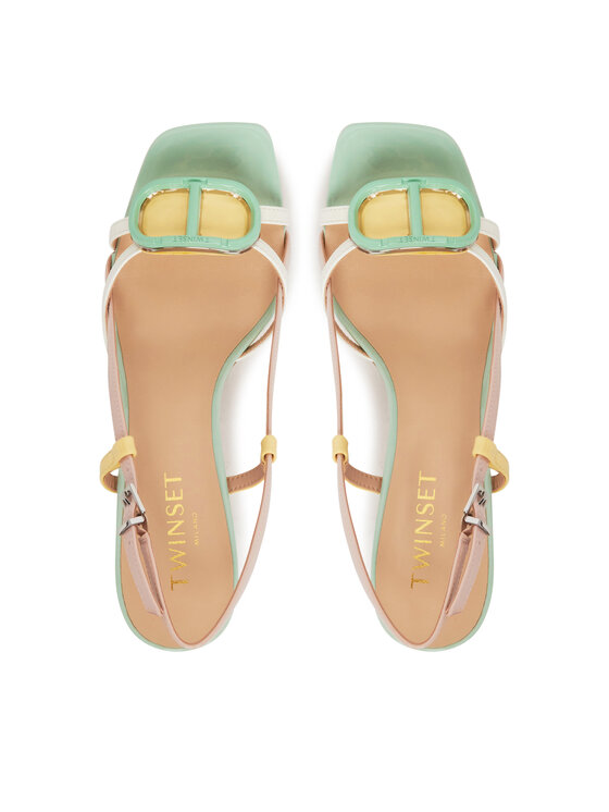 TWINSET TWINSET Sandalen 251TCP072 Bunt