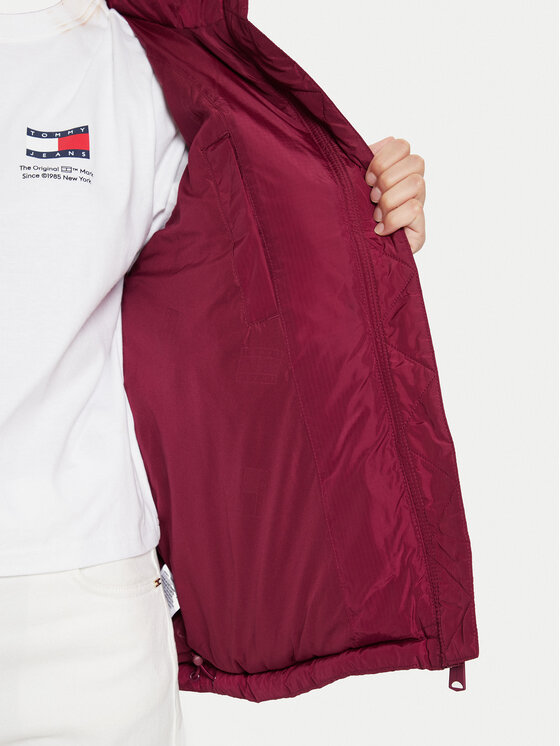 Tommy Jeans Tommy Jeans Pernata jakna Alaska DW0DW18610 Tamnocrvena Regular Fit