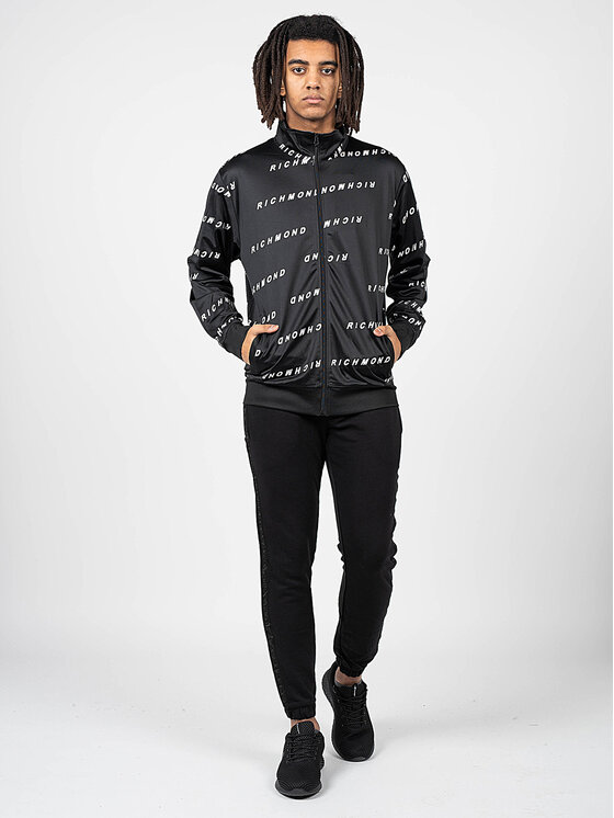 John Richmond John Richmond Felpa UMA22093FE Nero Regular Fit