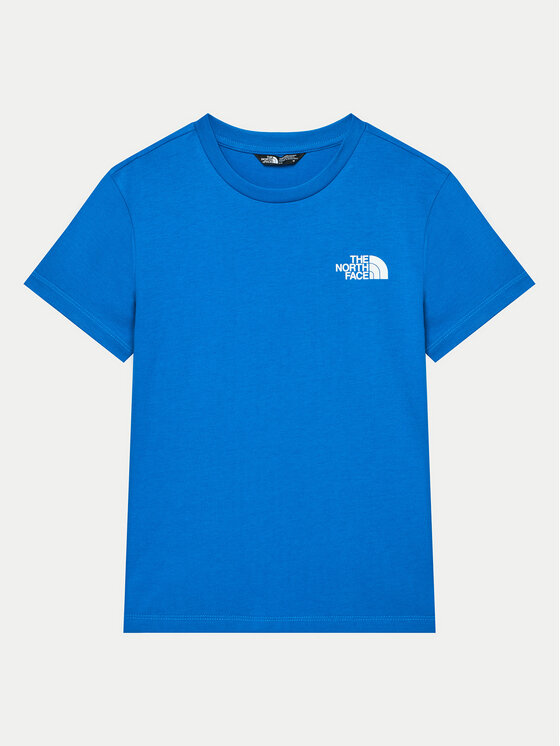 The North Face T-krekls Simple Dome NF0A8DRP Zils Regular Fit