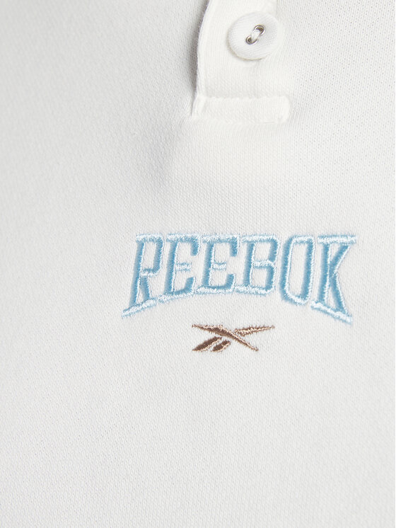 Reebok Reebok Majica dugih rukava Reebok Classics Varsity Sweatshirt HT7843 Bijela