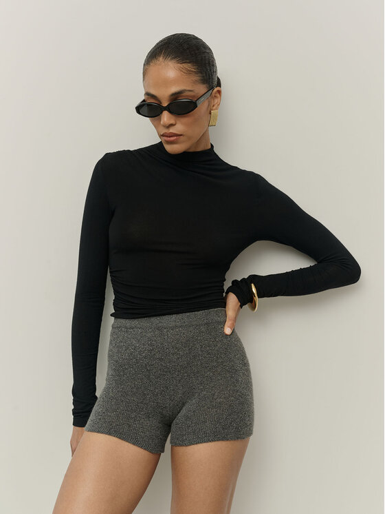La Mania La Mania Pantaloncini sportivi VITTORIA Grigio Classic Fit