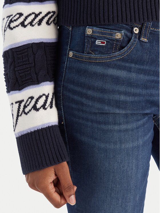 Tommy Jeans Tommy Jeans Traperice Sophie DW0DW19274 Plava Skinny Fit