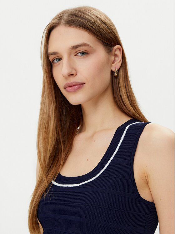 Marciano Guess Marciano Guess Majica 5RGR03 5640Z Tamnoplava Regular Fit