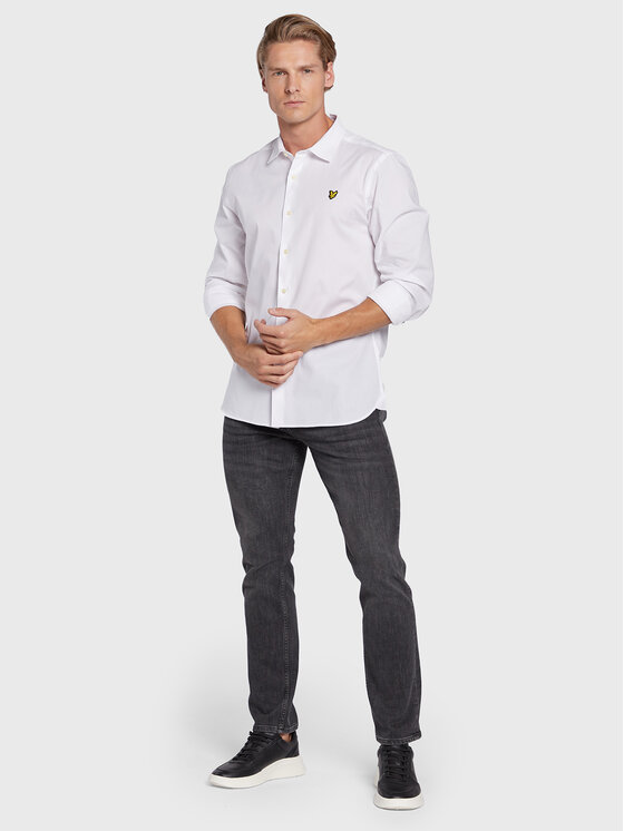 Lyle & Scott Lyle & Scott Camicia LW1115VOG Bianco Slim Fit
