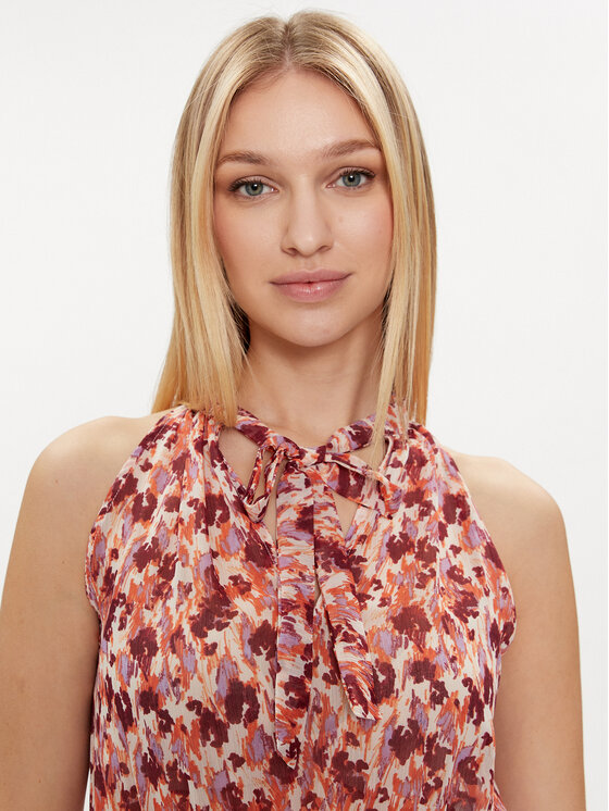 Morgan Morgan Rochie de vară 241-RELLA Portocaliu Regular Fit