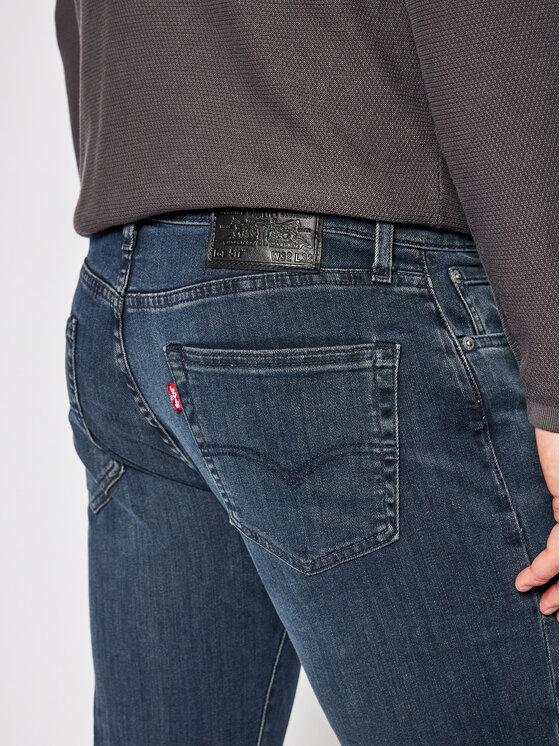 Levi's® Džinsai 511™ 04511-2090 Tamsiai mėlyna Slim Fit • Modivo.lt