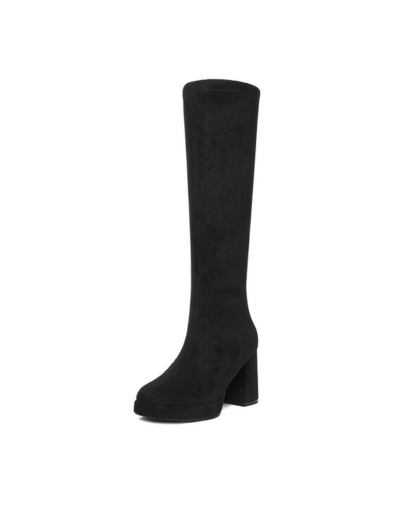 DeeZee DeeZee Kozačky CEO-WS22392-07 Černá