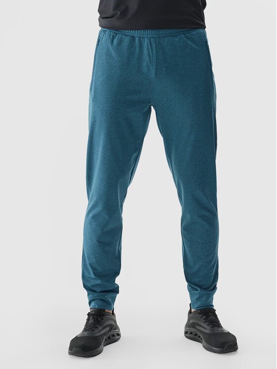 4F 4F Pantaloni da tuta 4FWAW24TFTRM682-46M Verde Regular Fit