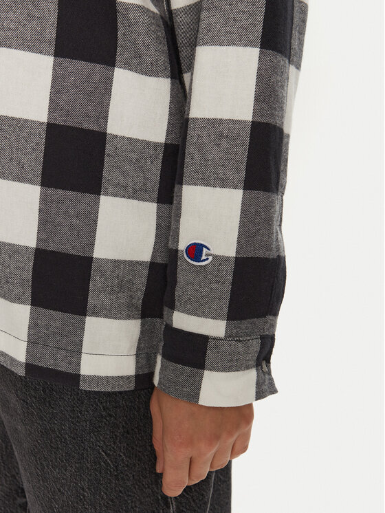 Champion Champion Košeľa 117471 Sivá Regular Fit
