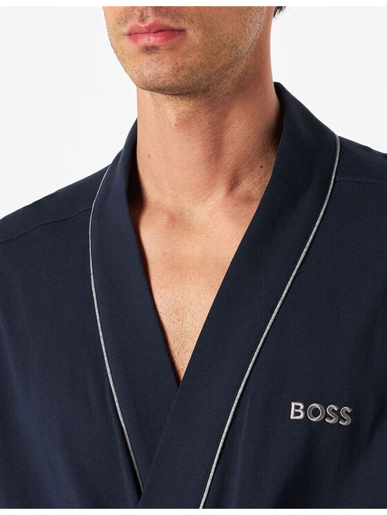 BOSS BOSS Szlafrok 50485920 403 Granatowy