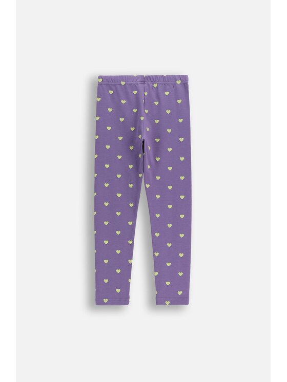Coccodrillo Coccodrillo Legginsy WC6122102VGA-016 Fioletowy