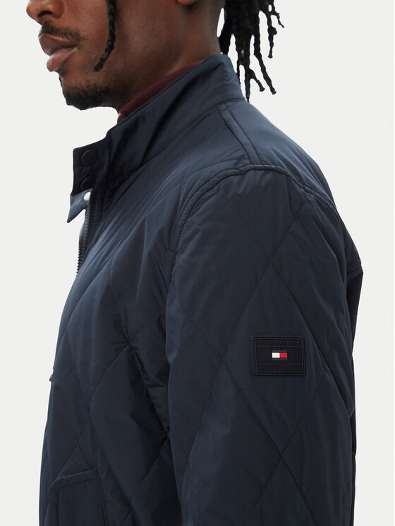 Tommy Hilfiger Tommy Hilfiger Μπόμπερ μπουφάν Harrington MW0MW44766 Σκούρο μπλε Regular Fit