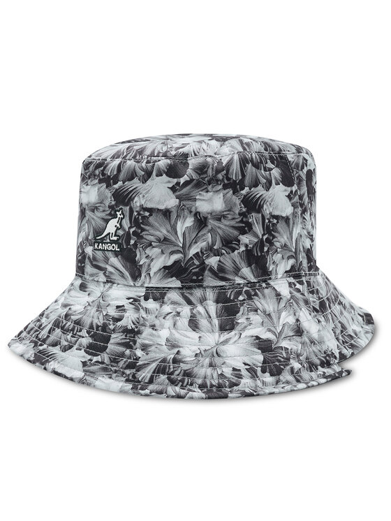 Kangol Platmale Bucket Floral Rev K5373 Pelēks