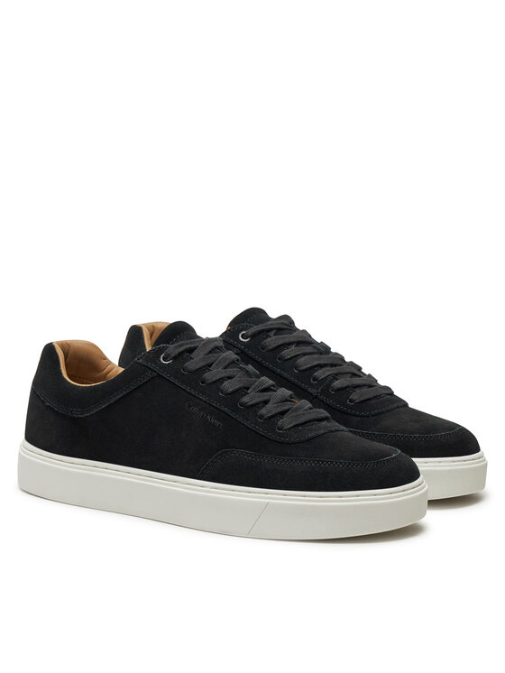 Calvin Klein Calvin Klein Sneakersy Lace Up Suede HM0HM01792 Černá